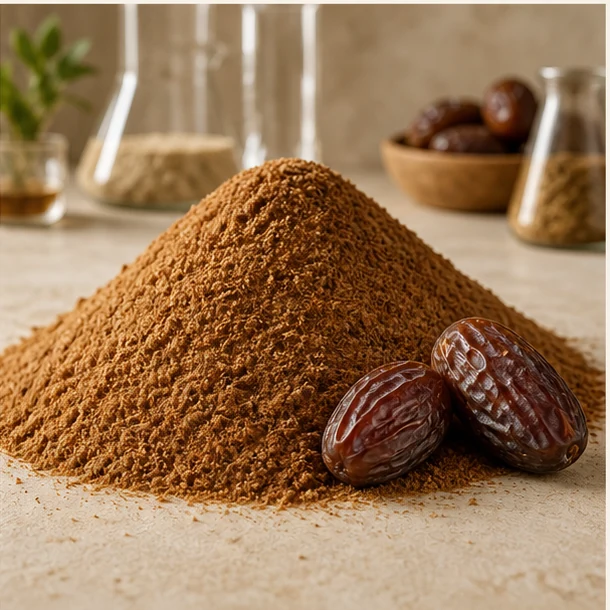 تصویر طبیعی پودر خرمای خالص